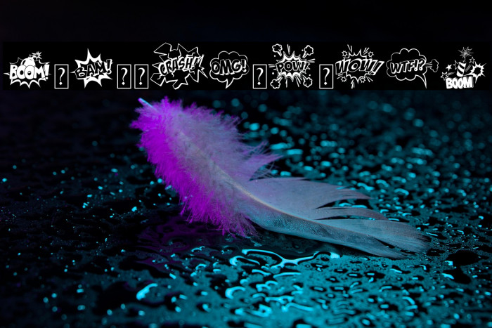 Comic Boom Elements_DEMO Example 1