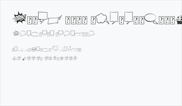 Comic Boom Elements_DEMO Business Card