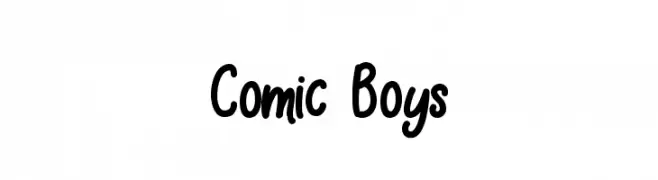 Comic Boys  Descarca Fonturi Gratis