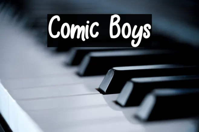 Comic Boys Example 3