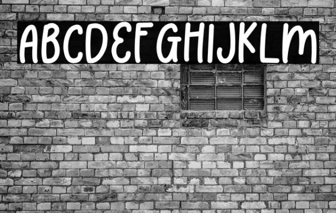 Comic Boys Font examples