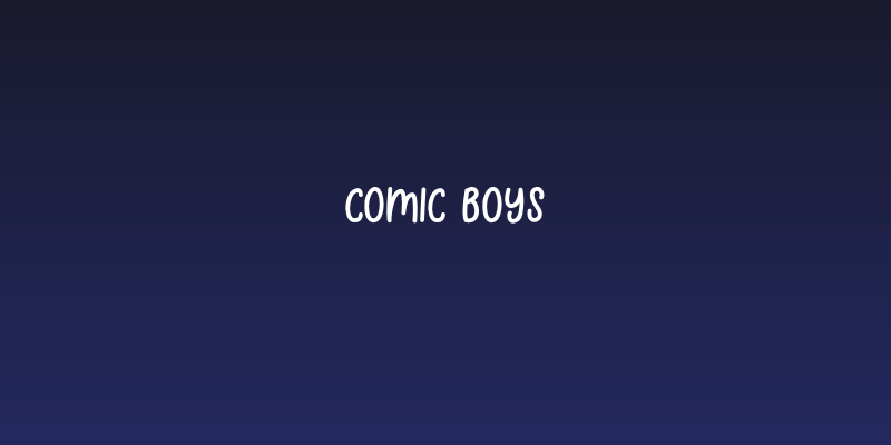 Comic Boys Social Header