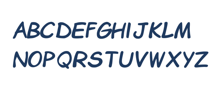 Comic Chuck Lowercase