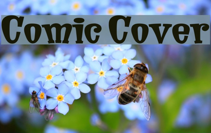 Comic Cover Font examples