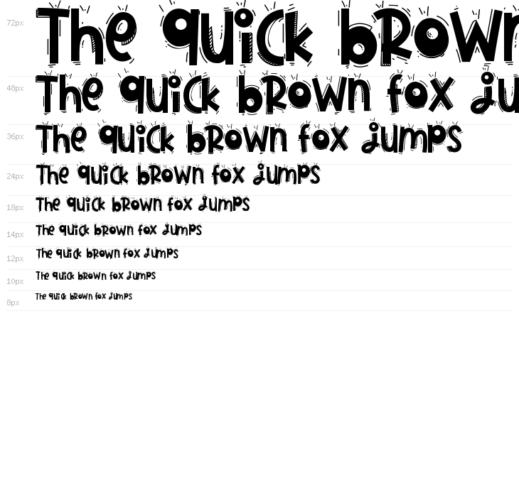 Comic Crayon Demo Waterfall