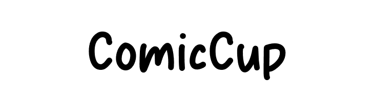 Comic Cup  لخطوط تنزيل