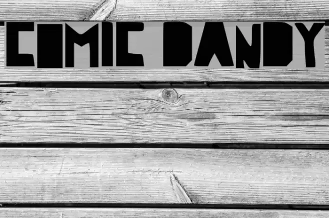 Comic Dandy Font examples