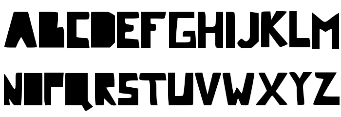 Comic Dandy Font LOWERCASE