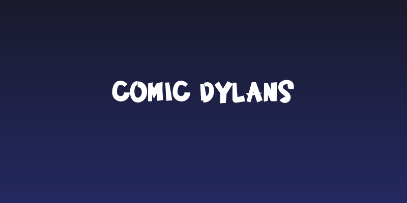 Comic Dylans Social Header