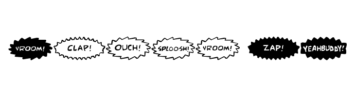 Comic FX  Frei Schriftart Herunterladen