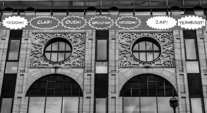 Comic FX Font examples