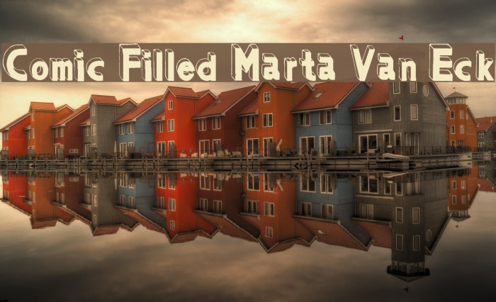 Comic Filled Marta Van Eck Example 2