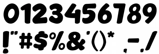 Comic Gecko Pro Font OTHER CHARS