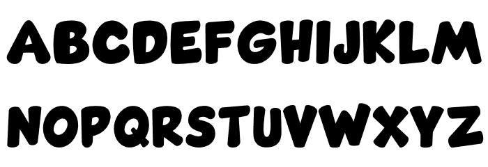 Comic Gecko Font LOWERCASE