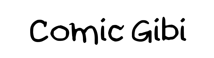 Comic Gibi  Free Fonts Download