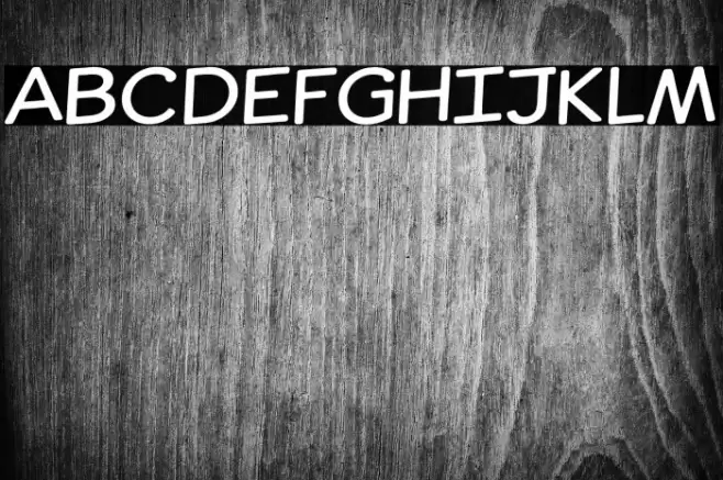 Comic Ink Font examples