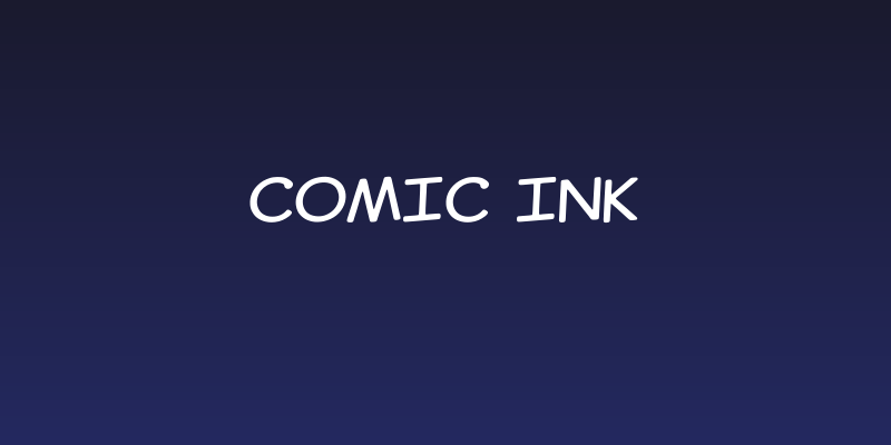 Comic Ink Social Header