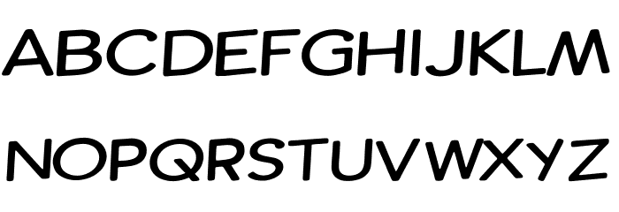 Comic Ink Font LOWERCASE