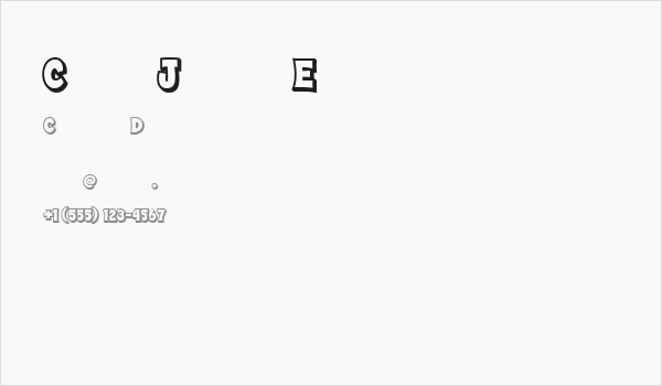 Comic Jungle Extrude Business Card