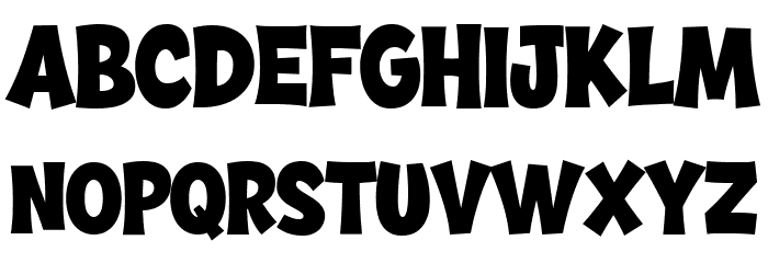 Comic Jungle Font LOWERCASE