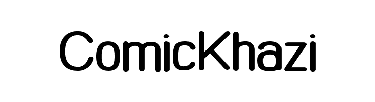 Comic Khazi Font
