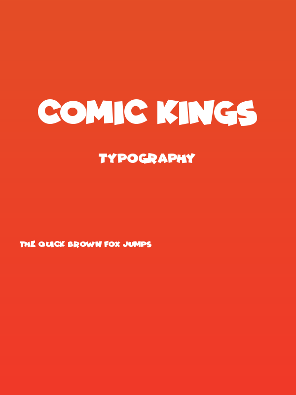 Comic Kings Poster