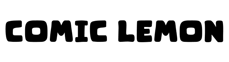 Comic Lemon  Frei Schriftart Herunterladen