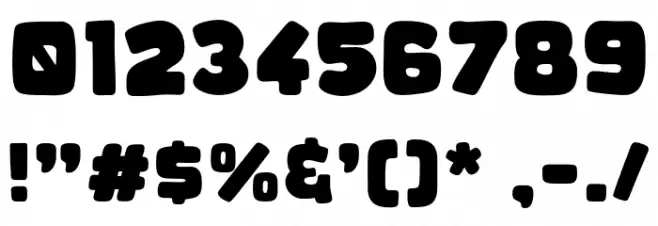 Comic Lemon Font OTHER CHARS