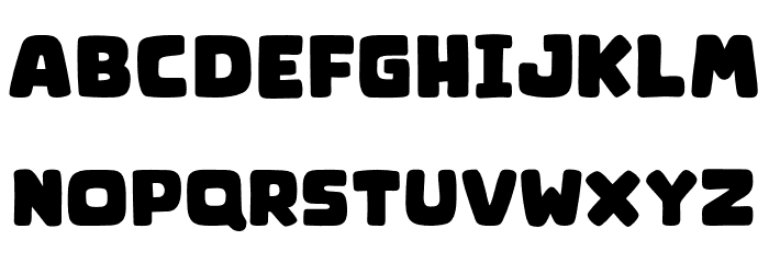 Comic Lemon Font LOWERCASE