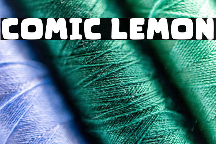 Comic Lemon Example 2