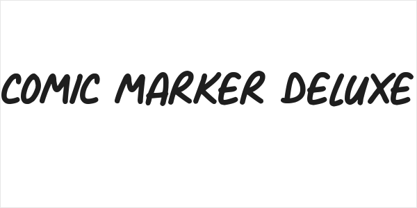 Comic Marker Deluxe Logo