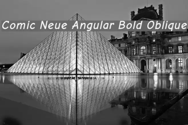 Comic Neue Angular Bold Oblique Font examples