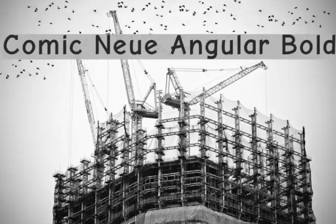 Comic Neue Angular Bold Font examples