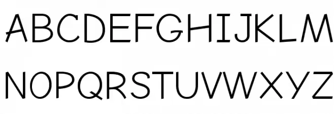 Comic Neue Angular Regular Schriftart Groß