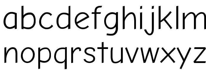 Comic Neue Angular Regular Font LOWERCASE