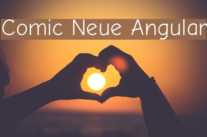 Comic Neue Angular フォント examples