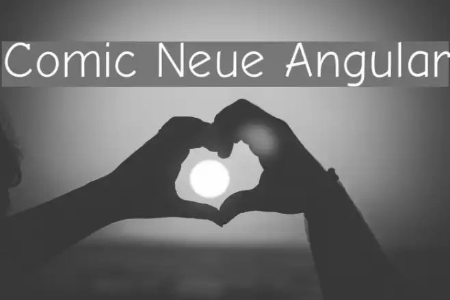 Comic Neue Angular Font examples