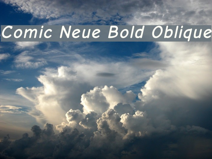 comic neue oblique not working comic neue oblique not working