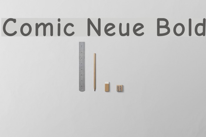 Comic Neue Bold Fuentes examples