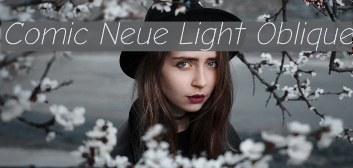 Comic Neue Light Oblique Font examples