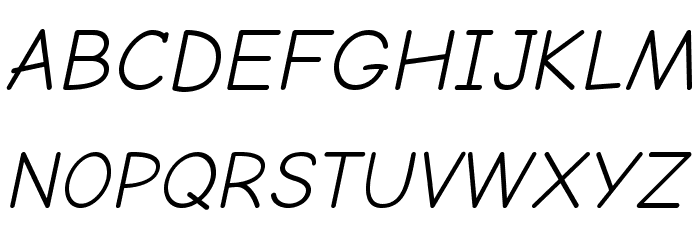 font comic neue