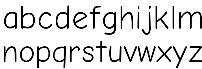 Comic Neue Font LOWERCASE