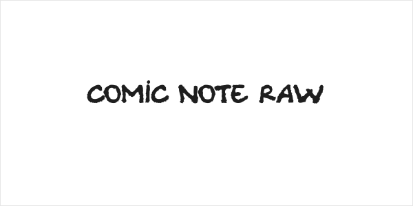 Comic Note Raw Logo