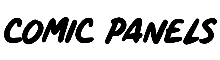 Comic Panels  フリーフォントのダウンロード
