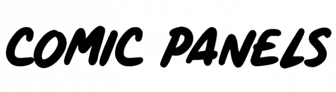 Comic Panels  Frei Schriftart Herunterladen