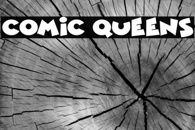 Comic Queens Font examples