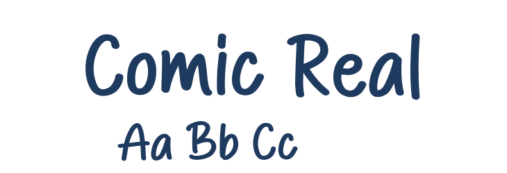Comic Real Font Preview