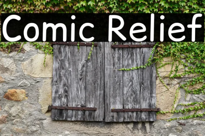 Comic Relief Example 2