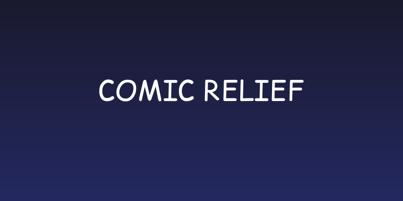 Comic Relief Social Header