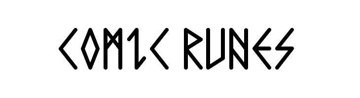Comic Runes Font